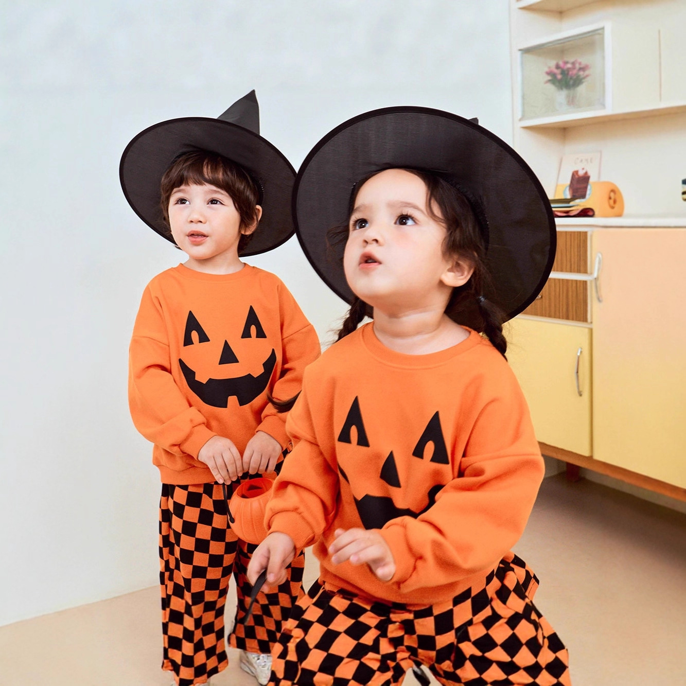 2025新品★子供服　セットアップ　ハロウィン向け★80cm〜120cm