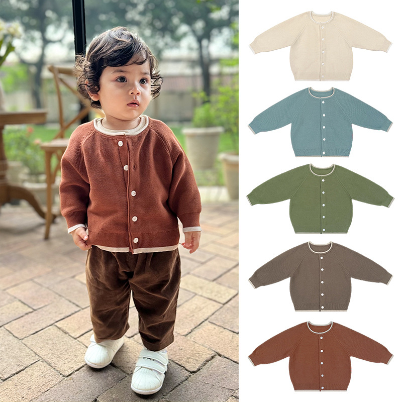 2025新品★子供服 　カーディガン★73〜110 5色