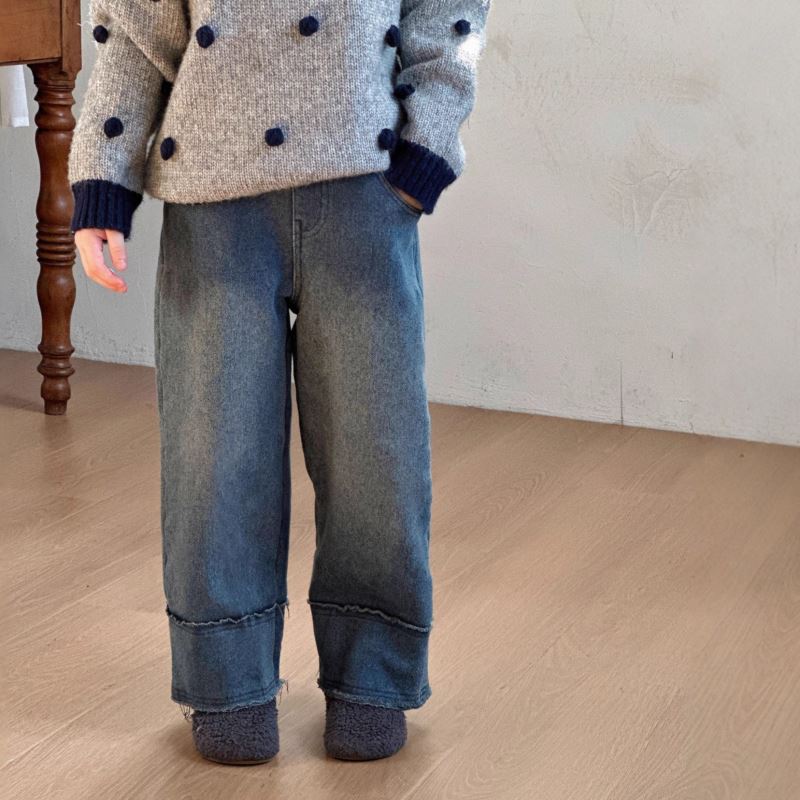 2025冬新品HLL★子供服　裏起毛ズボン★90cm〜150cm