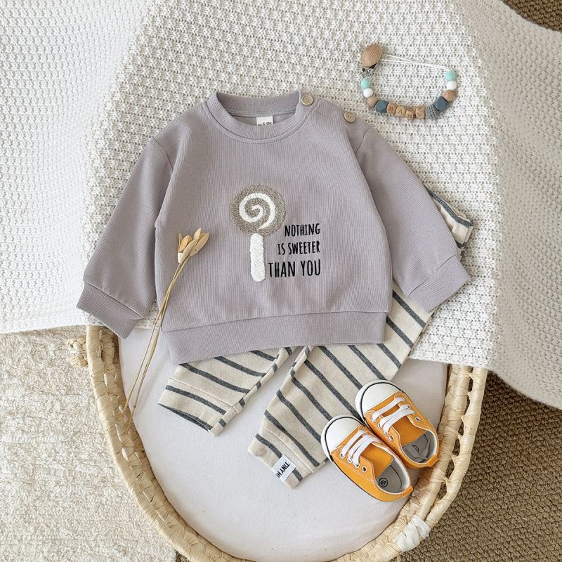 2025新品★子供服　セットアップ★6-9m/66〜2-3y/100