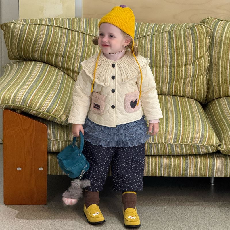 2025冬新品W★子供服 　コート&インナー&ズボン★80cm〜130cm