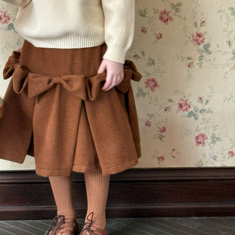 2025冬新品CL★子供服　スカート★90cm〜140cm