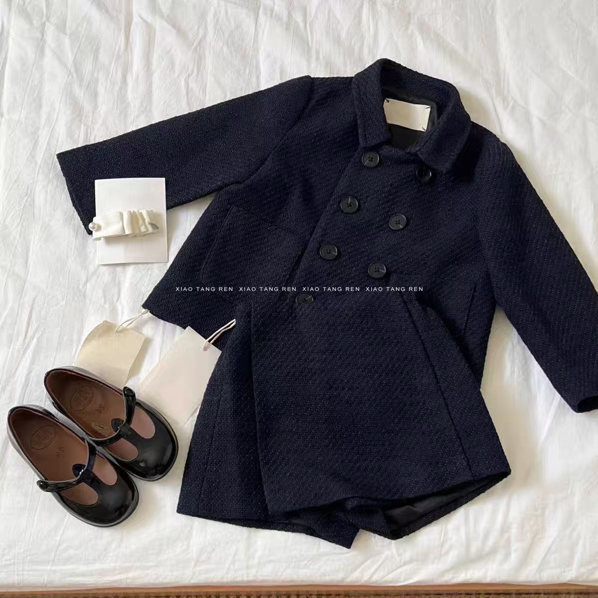 2025新品★子供服　コート+ズボン　セットアップ★90cm〜140cm