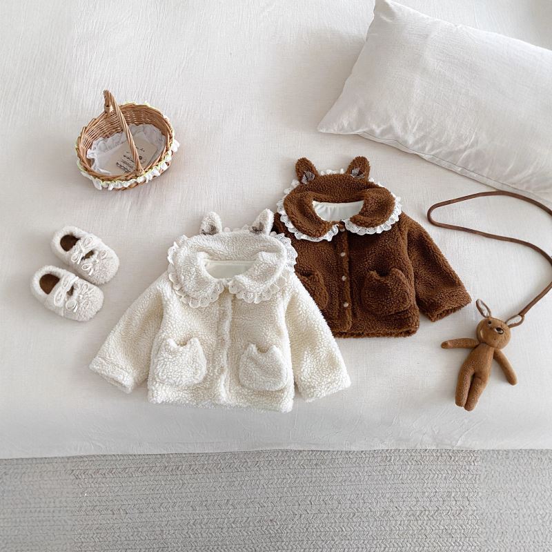 2025冬新品★子供服 　コート★73CM〜110cm 2色