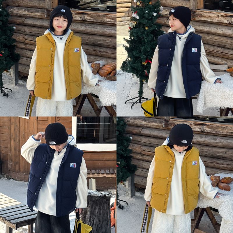 2025新品★子供服 　ベストコート★100cm〜160cm 2色