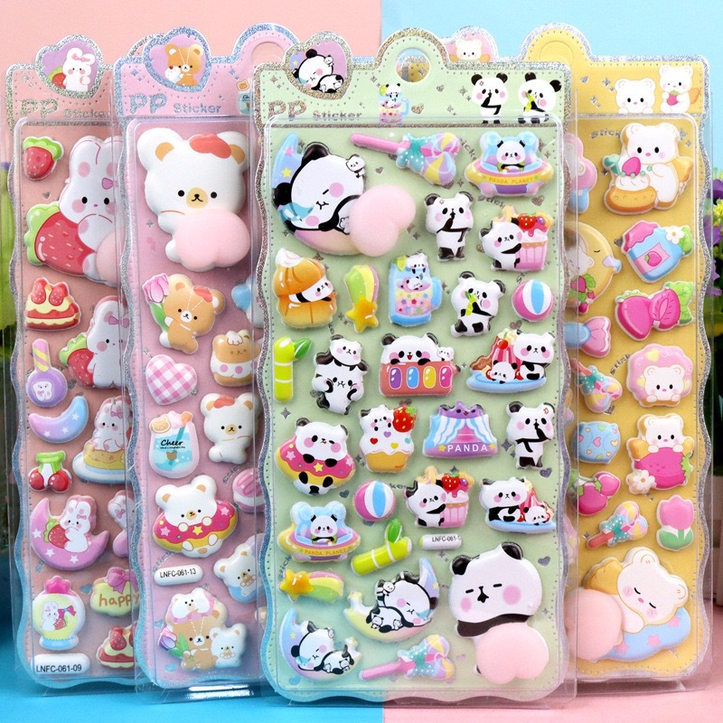 子供お褒めシール★立体エンボス★防水ステッカー ★DIY デコレーション用
