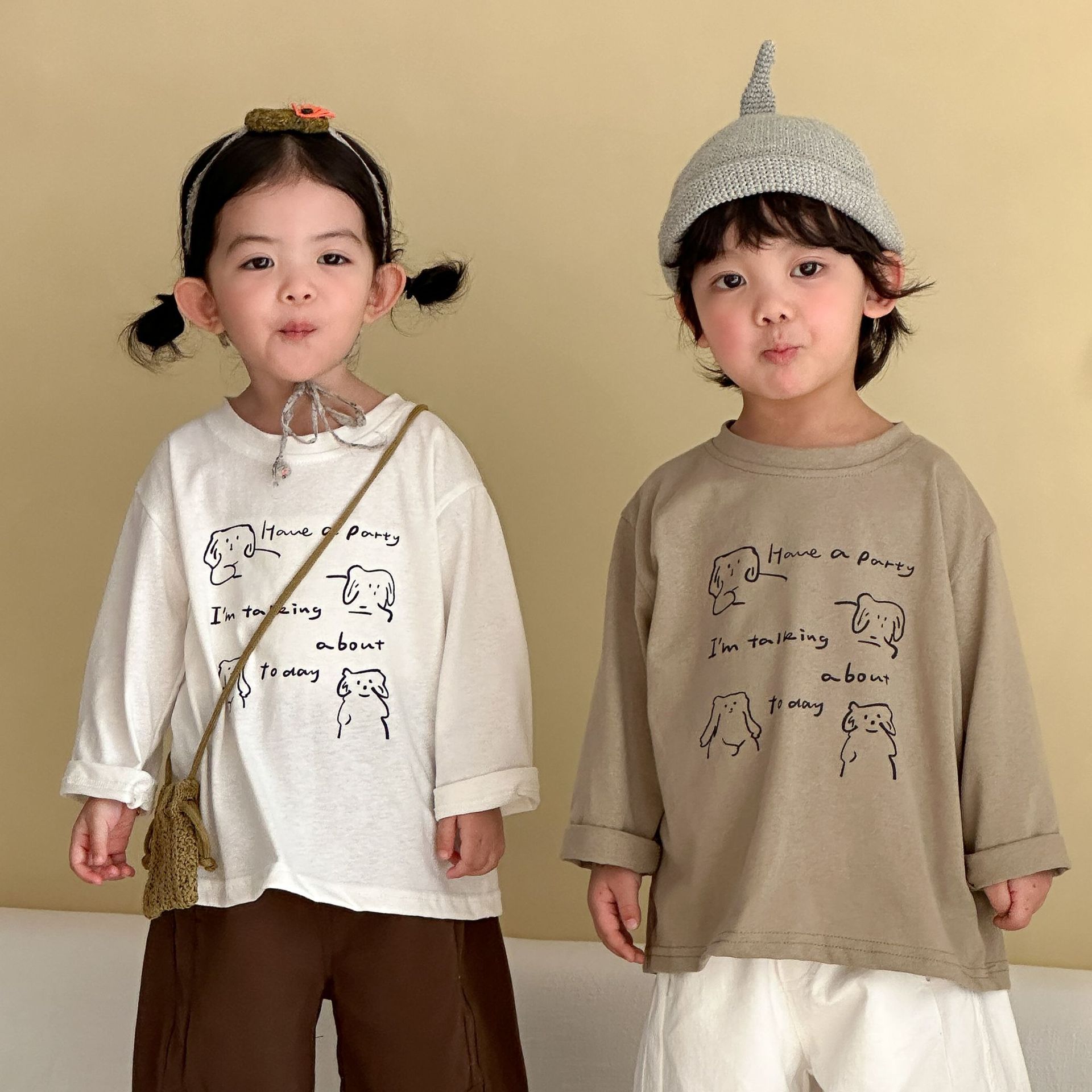 2026新作QMM★子供服　トップス★80cm〜150cm 2色
