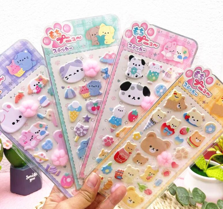 子供お褒めシール★立体エンボス★防水ステッカー ★DIY デコレーション用