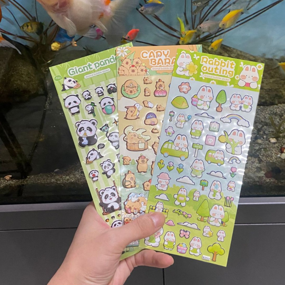 2026★DIY手作り ステッカー★粘着シール★3D★手帳素材