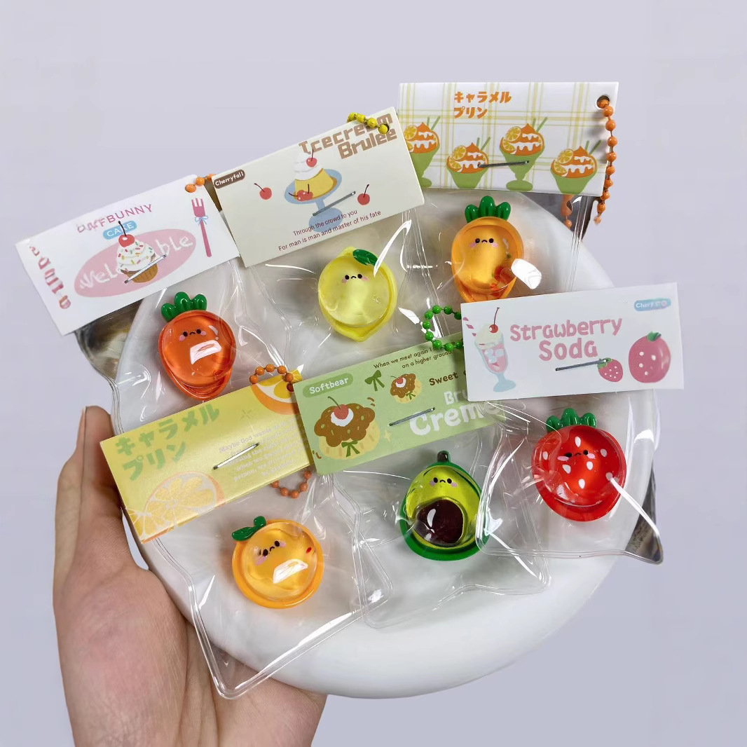 ★可愛いキーホルダー　装飾品★スクイーズトイ★ストレス解消