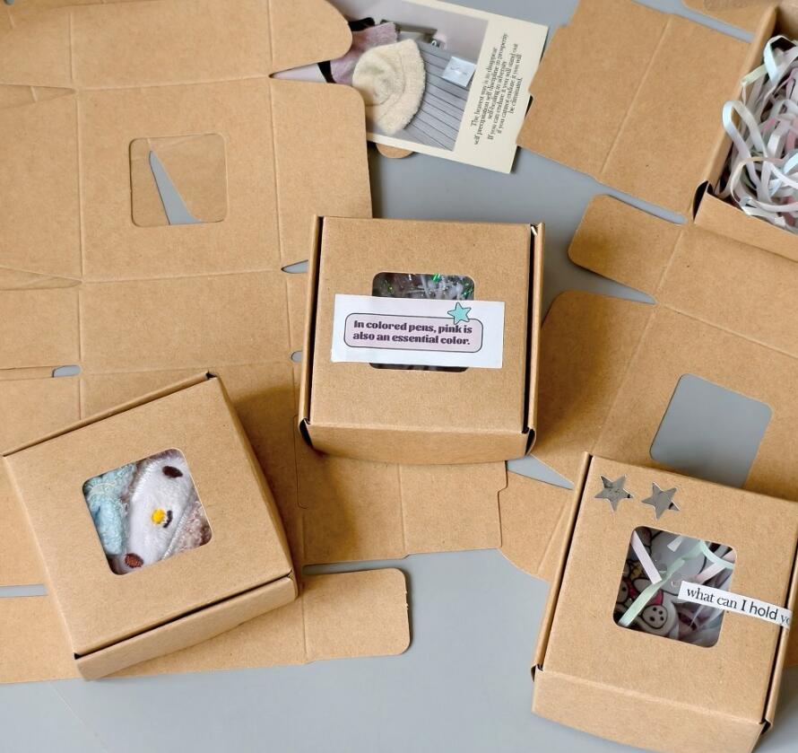 ★ミニ紙箱★ミニギフトボックス プレゼント・発送梱包用★DIY包装資料
