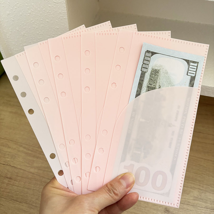 A6★PP製リフィルポケット　中敷きポケット★手帳パーツ★文房具・手帳グッズ