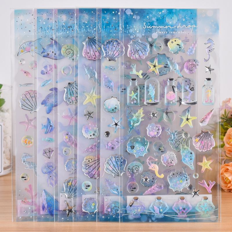 シール★DIY★手帳素材★ステッカー★3D★可愛い★キッズ★飾り
