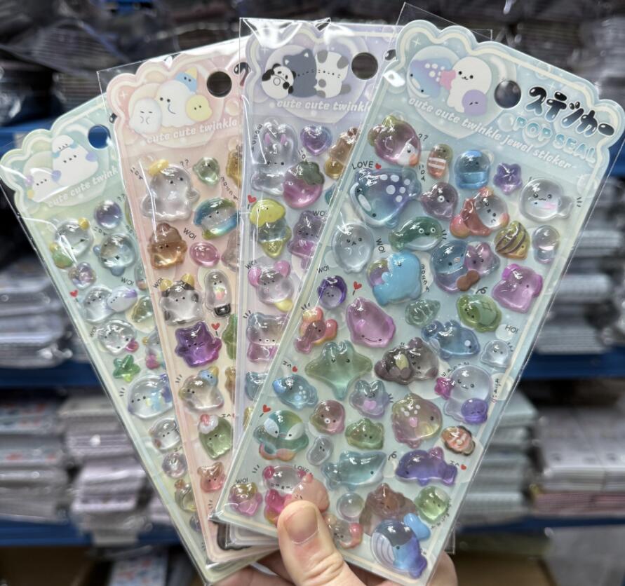 子供お褒めシール★立体★防水ステッカー ★DIY デコレーション用