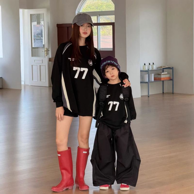 2026新作★子供服&親子服　トップス★90cm〜150cm 2色