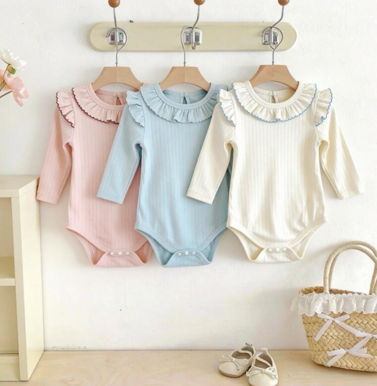 2026新入荷LLZ★ベビー服　ロンパース★66cm〜90cm 3色
