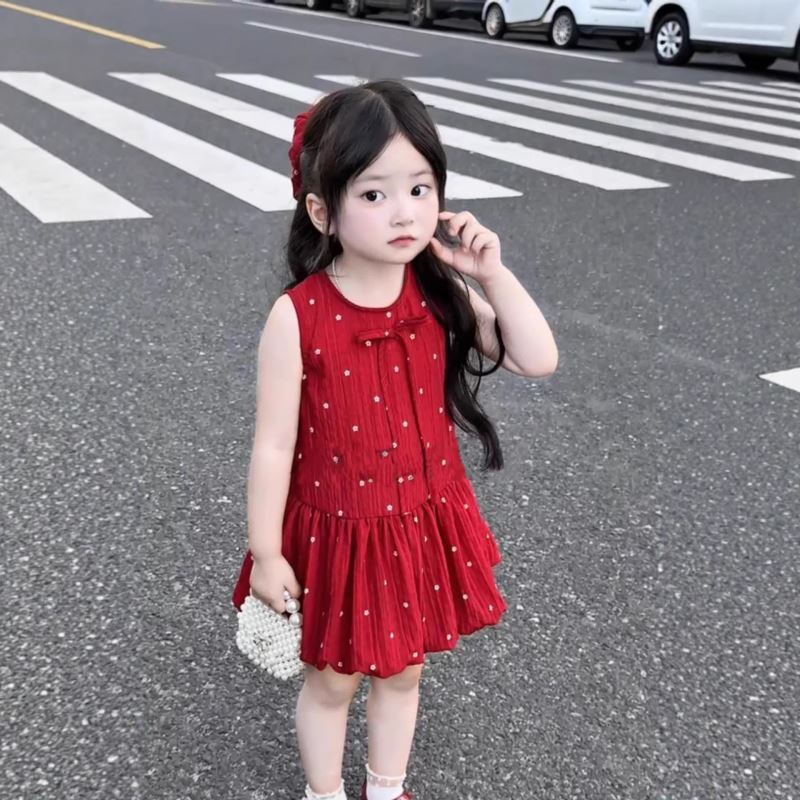 2026★夏新作★韓国風子供服★ワンピース★7〜17