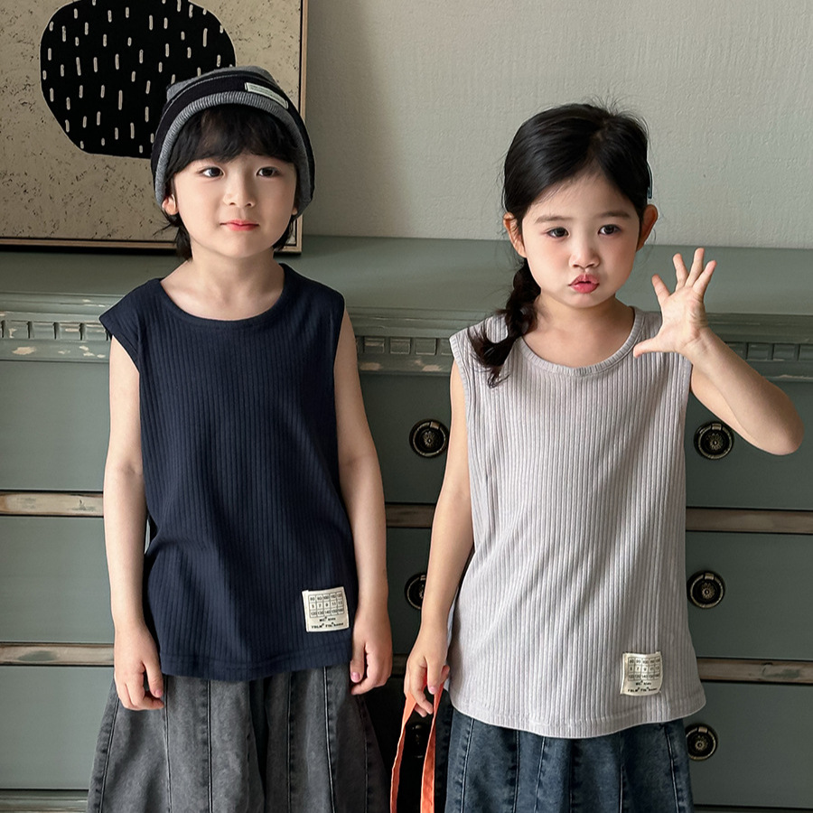 2026★夏新作★韓国風子供服★トップス★80cm〜140cm 2色