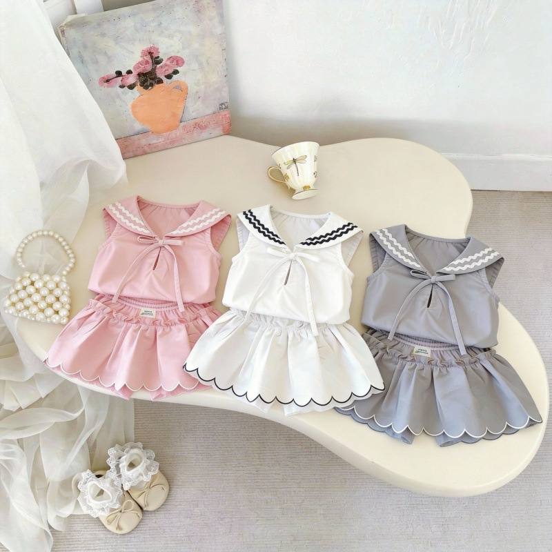 2026★夏新作★韓国風ベビー服★トップス+ズボン★73CM〜120cm 3色