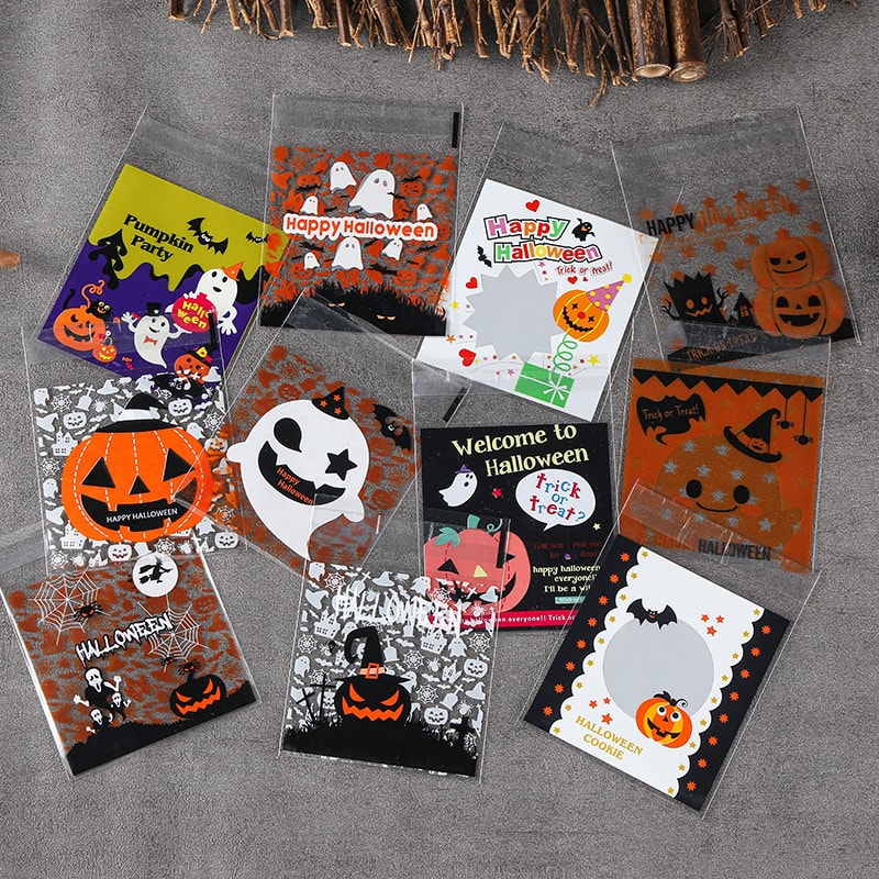 ★ハロウィン向けopp袋★粘着袋★DIY包装資料