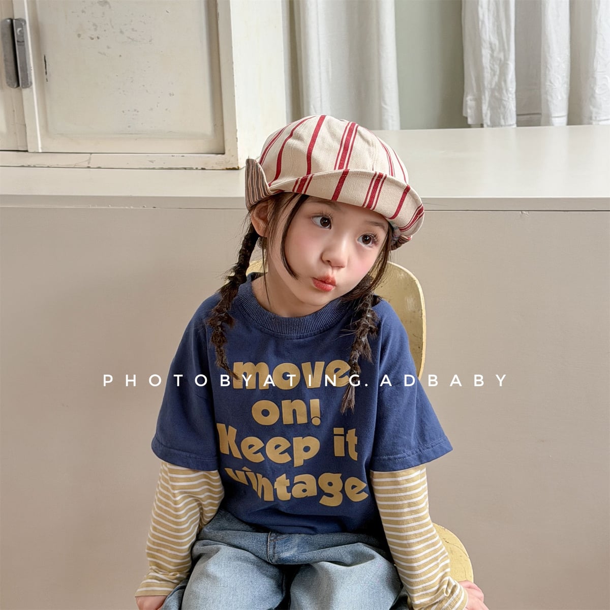 2026秋新作SJ★子供服　トップス★80cm〜130cm 2色