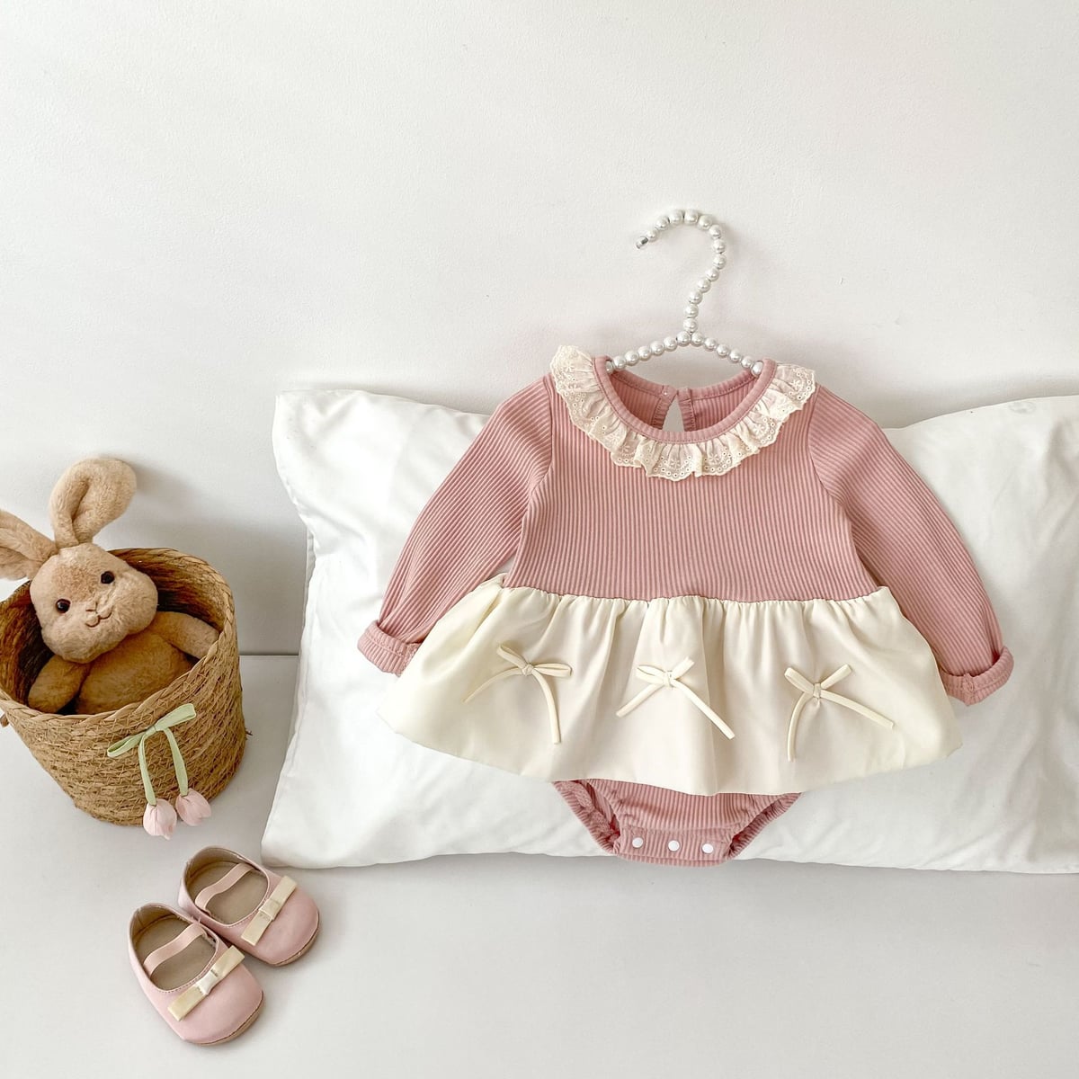 2026秋新品★ベビー服　ロンパース★66cm〜100cm