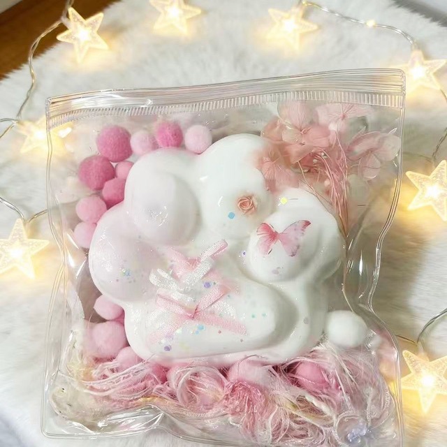 イライラ解消/スクイーズ / 柔らかい感触 / どろどろ / ストレス解消/プニプニ/手作りDIY