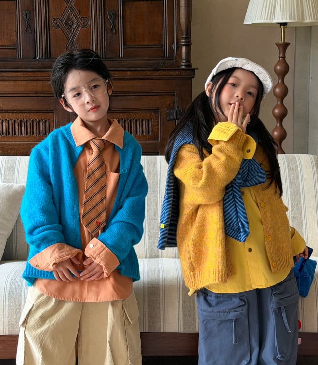 2026秋新品MXM★子供服 　カーディガン★100cm〜160cm 2色