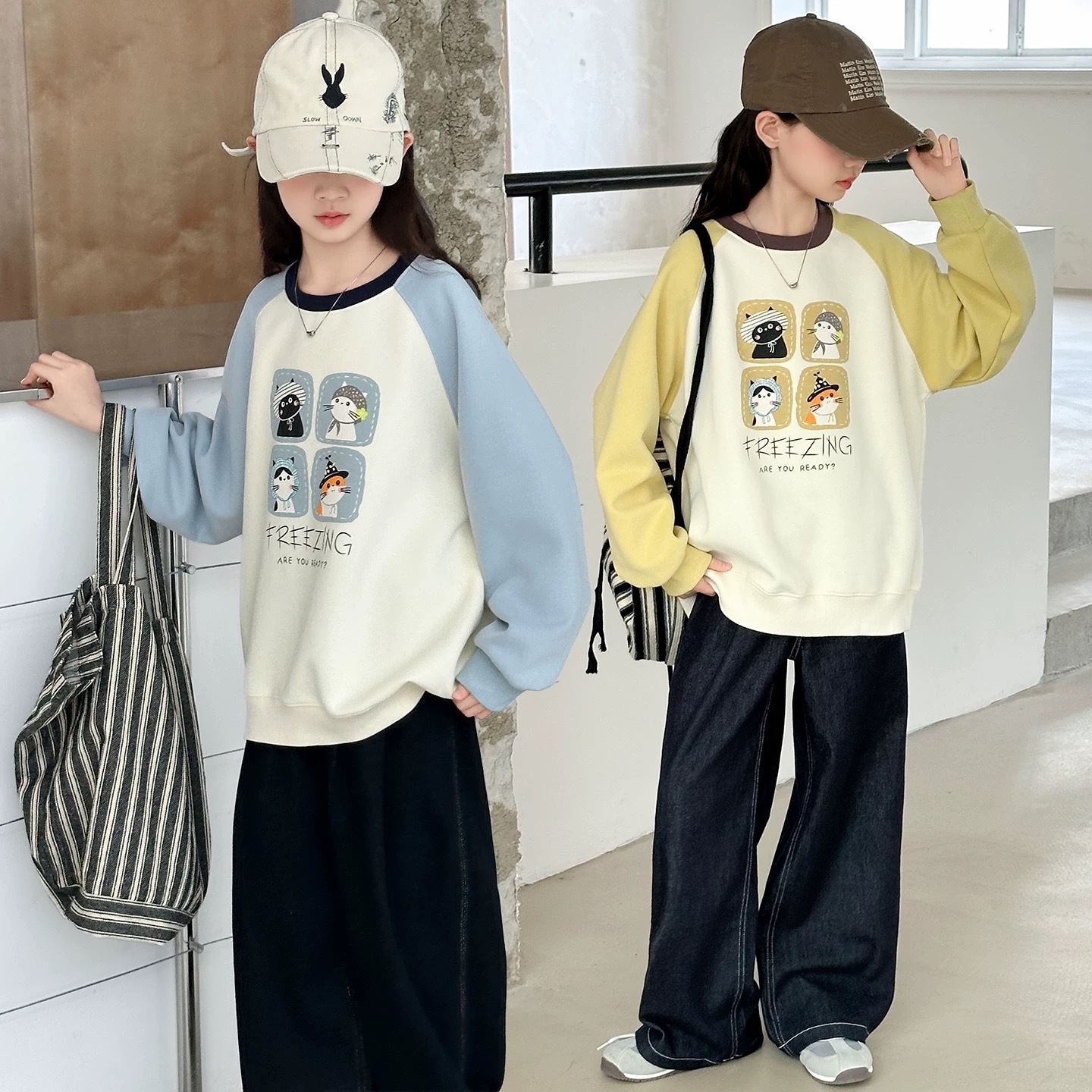 2026★春秋新作★韓国風子供服★トップス★80〜170 2色