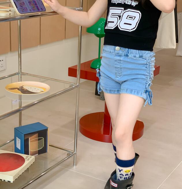 2022新品★子供服　ショートデニムズボン★90-150cm★