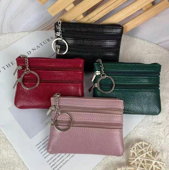 新入荷★財布　コインバッグ　鍵入れバッグ　カード入れ　小銭入れ★4色