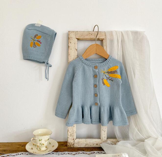 新作★カーディガン★帽子★トップス★韓国風子供服★ベビー★ニット服★66-100CM