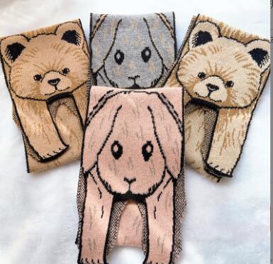 秋冬新作★子供用★マフラー★防寒★キッズ女の子★ニット★暖かい★可愛い★4色