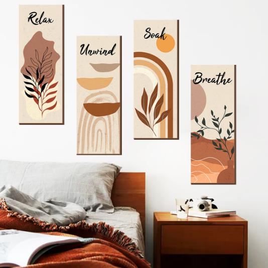 1月新作★DIY壁紙★壁ステッカー★貼り紙★22*58CM*4枚