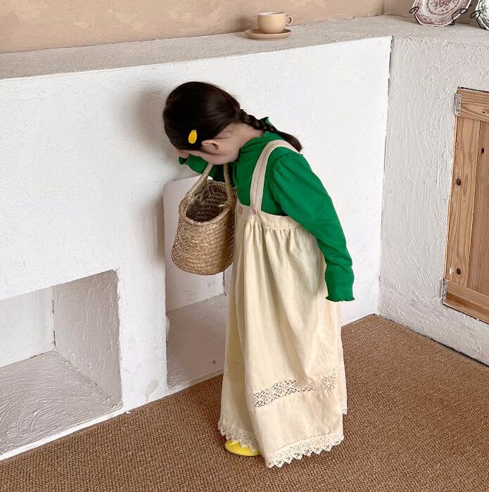 2023新品★子供服　吊りワンピース★80-130cm★