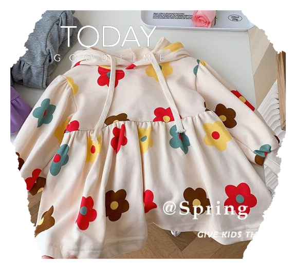 子供服★ワンピース★長袖★キッズ女の子★韓国風子供服★80-120CM