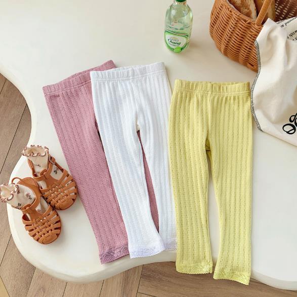 2023春新品★子供服　ボトムス　レギンス　90-140cm★3色　