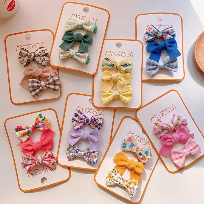 子供用★キッズ★髪飾り★まとめ髪用★ヘアアクセサリー★ヘアピン★3枚入り★多色