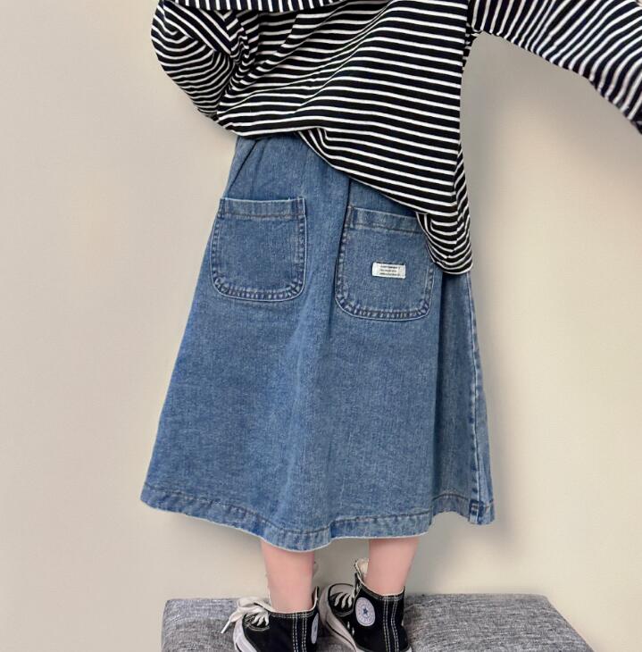 2023年★子供服　デニムスカート★90-140cm★