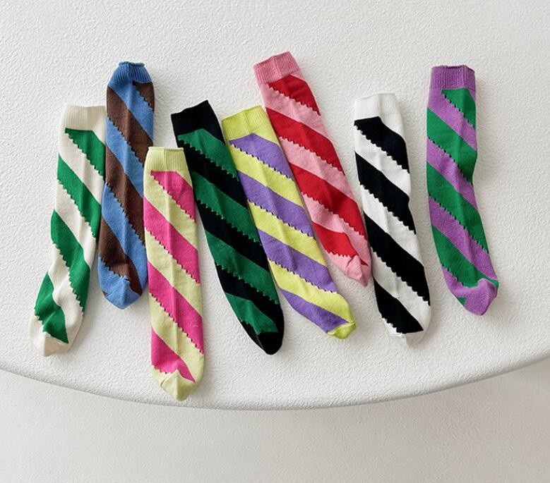 2023★春夏新作★ソックス★韓国風★キッズ靴下★8色