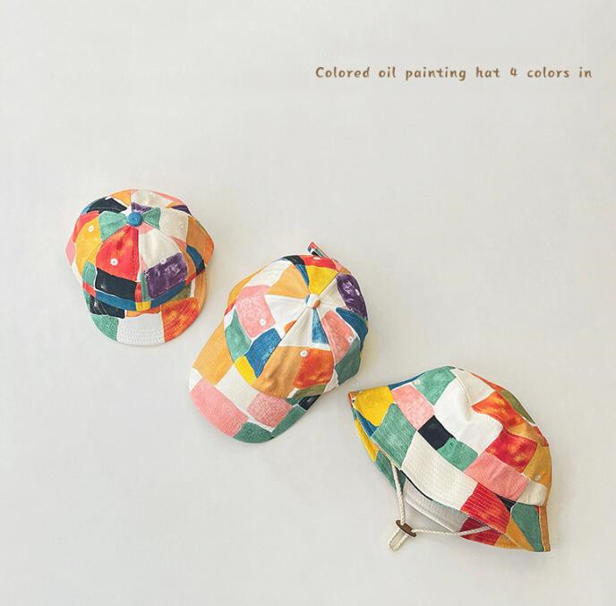 子供用★帽子★バケットハット★キッズ★男女兼用★キャップ★日焼け防止★可愛い★4色