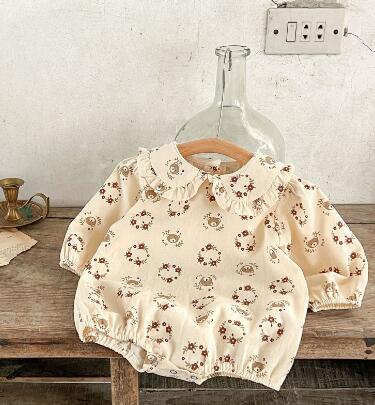 春新作★キッズ用アパレル★ロンパース★66-100