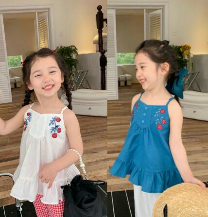 春新作★キッズ用アパレル★トップス★ベスト★刺繍★タグ7-タグ15