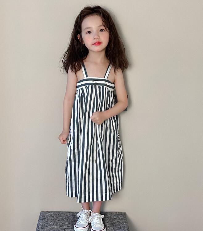 2023年★子供服　吊りワンピース★90-140cm★