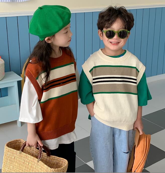 2023★春新作★韓国風子供服★ベスト★チョッキ★2色90-140CM