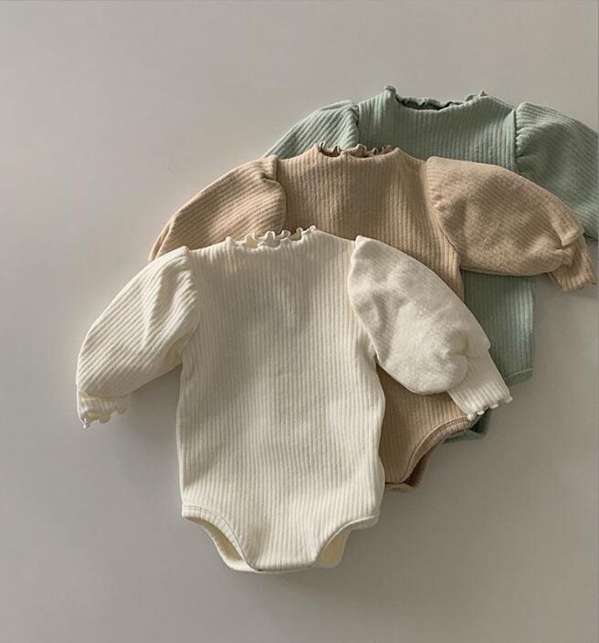 2023★春新作★韓国風ベビー服★ロンパース★3色66-100CM