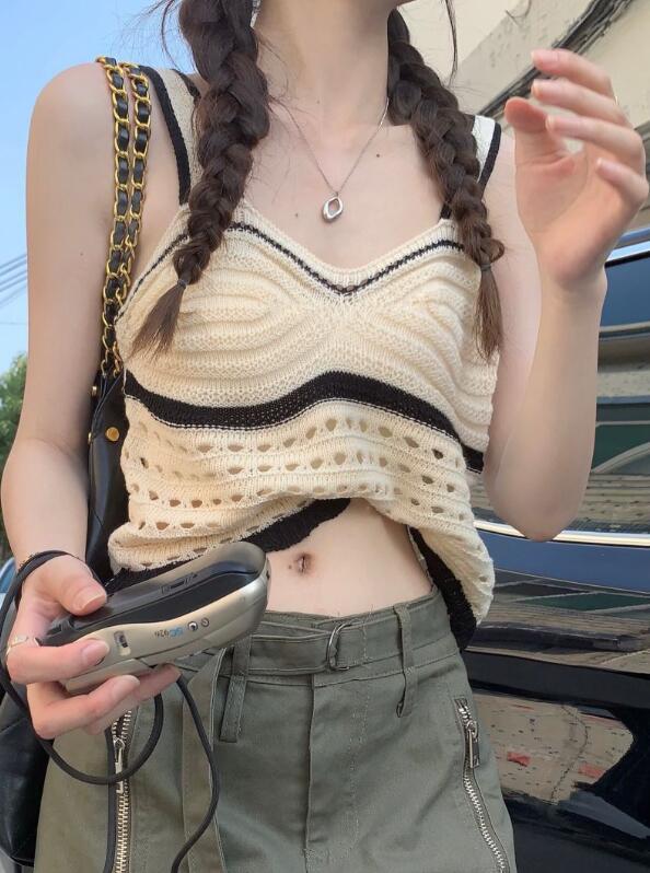 2023新作★お買い得★レディース★修身★キャミソール★セクシー上着★