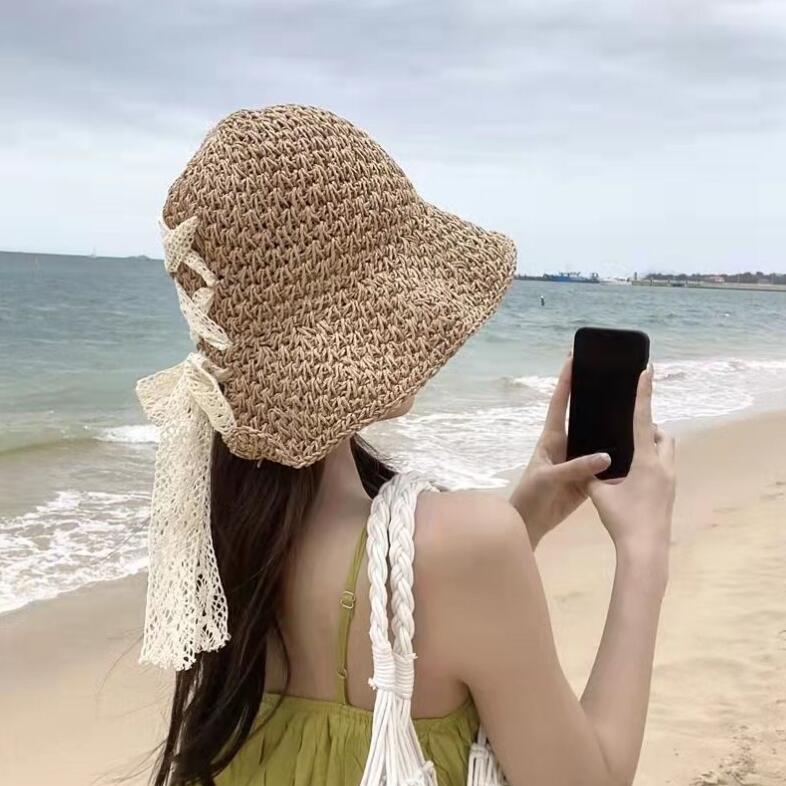 2023春夏新作★麦わら帽子★バケットハット★キャップ★日焼け止め★韓国風★