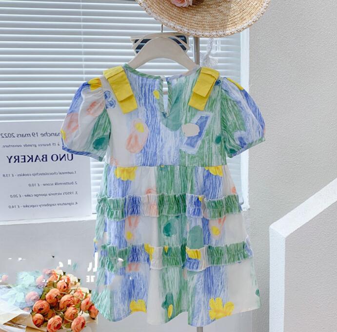 子供服★ワンピース★韓国風子供服★キッズ女の子★可愛い★7-15#