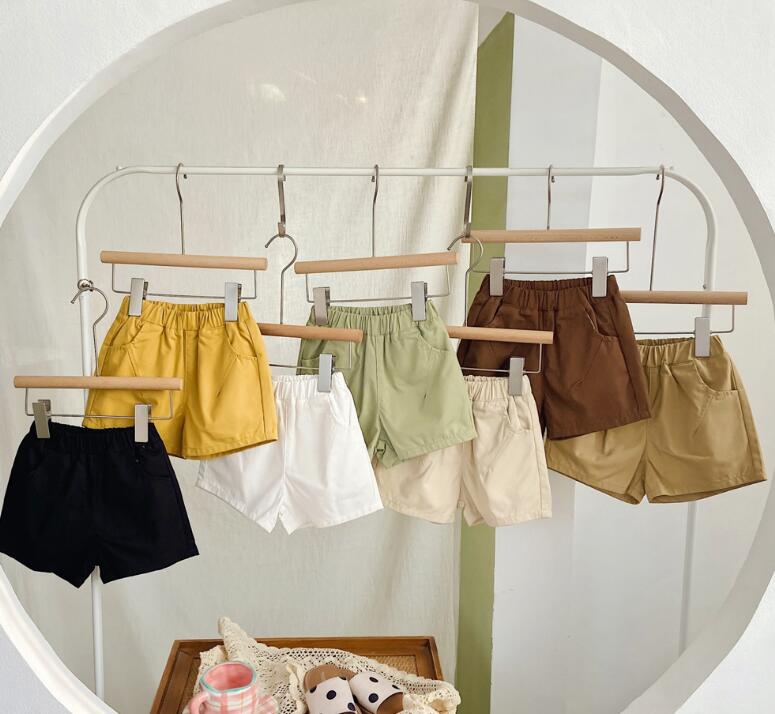 2023新品★子供服　ショートズボン★90-140cm★7色